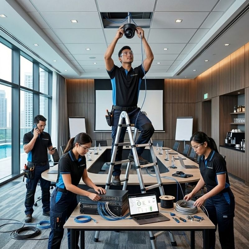 CCTV installation